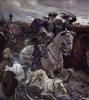 Серов В.А. Петр II и цесаревна Елизавета на псовой охоте. 1900.  ГРМ
